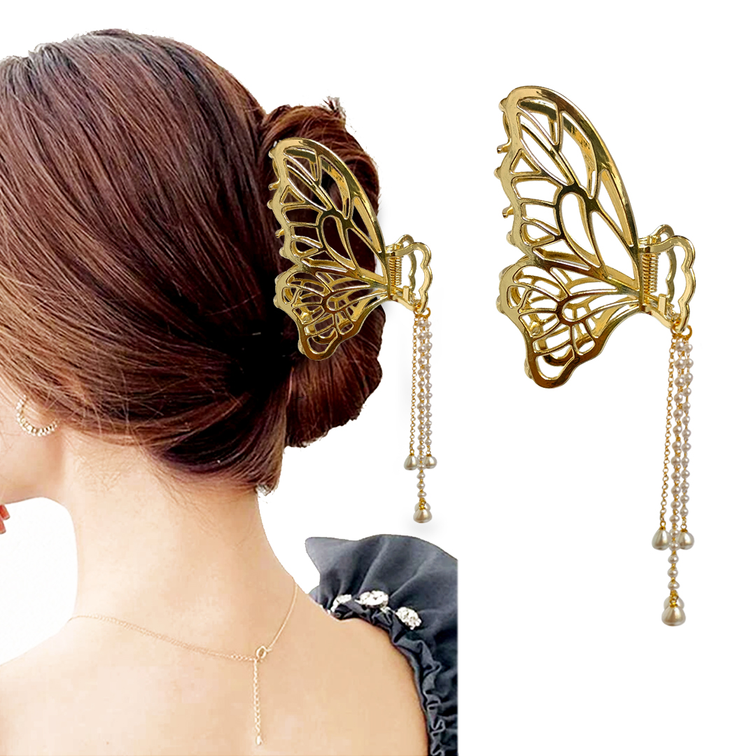Butterfly Metal claw | Buy Latest & Premium Jewellery Upto 70% Off