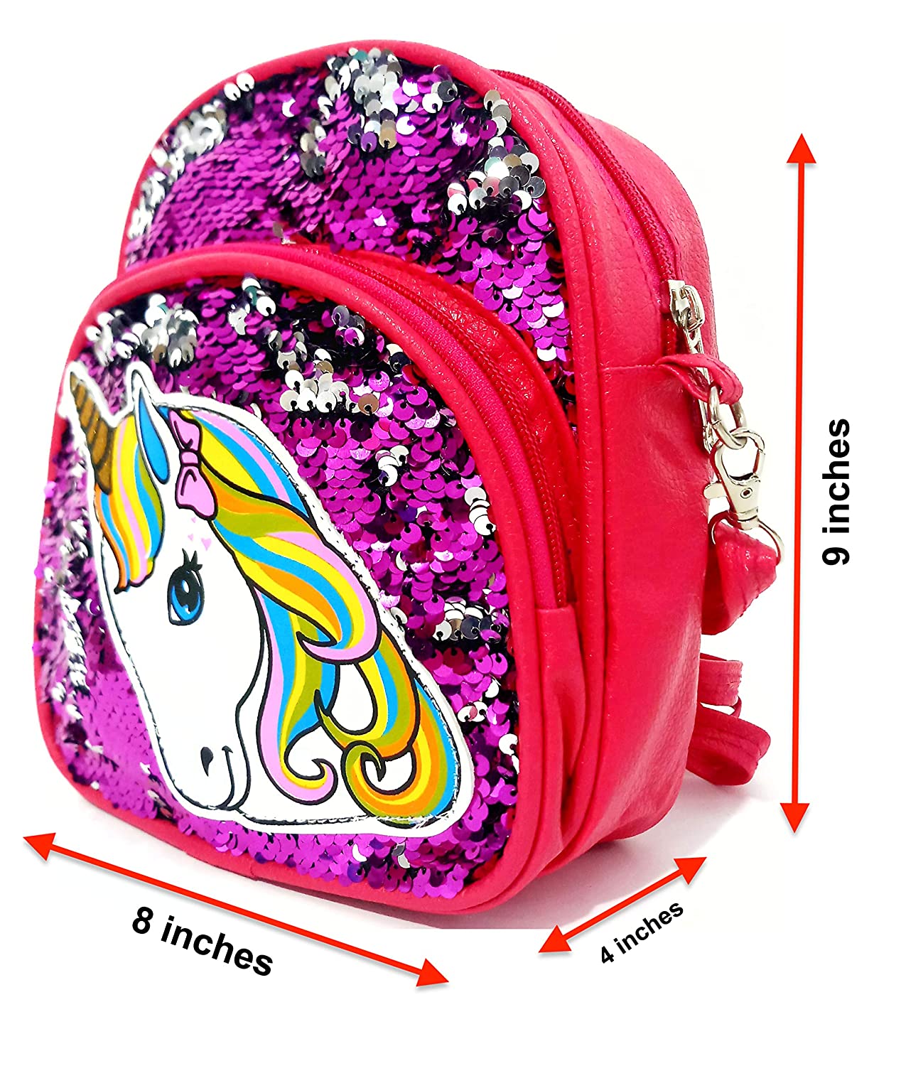 Flipkart.com | AmazingKarts Girl's Kids Canvas Glitter Sequin Unicorn  Character Cross body Shoulder Hand Purse Wallet Sling Bag Sequins Bags  Waterproof Sling Bag - Sling Bag