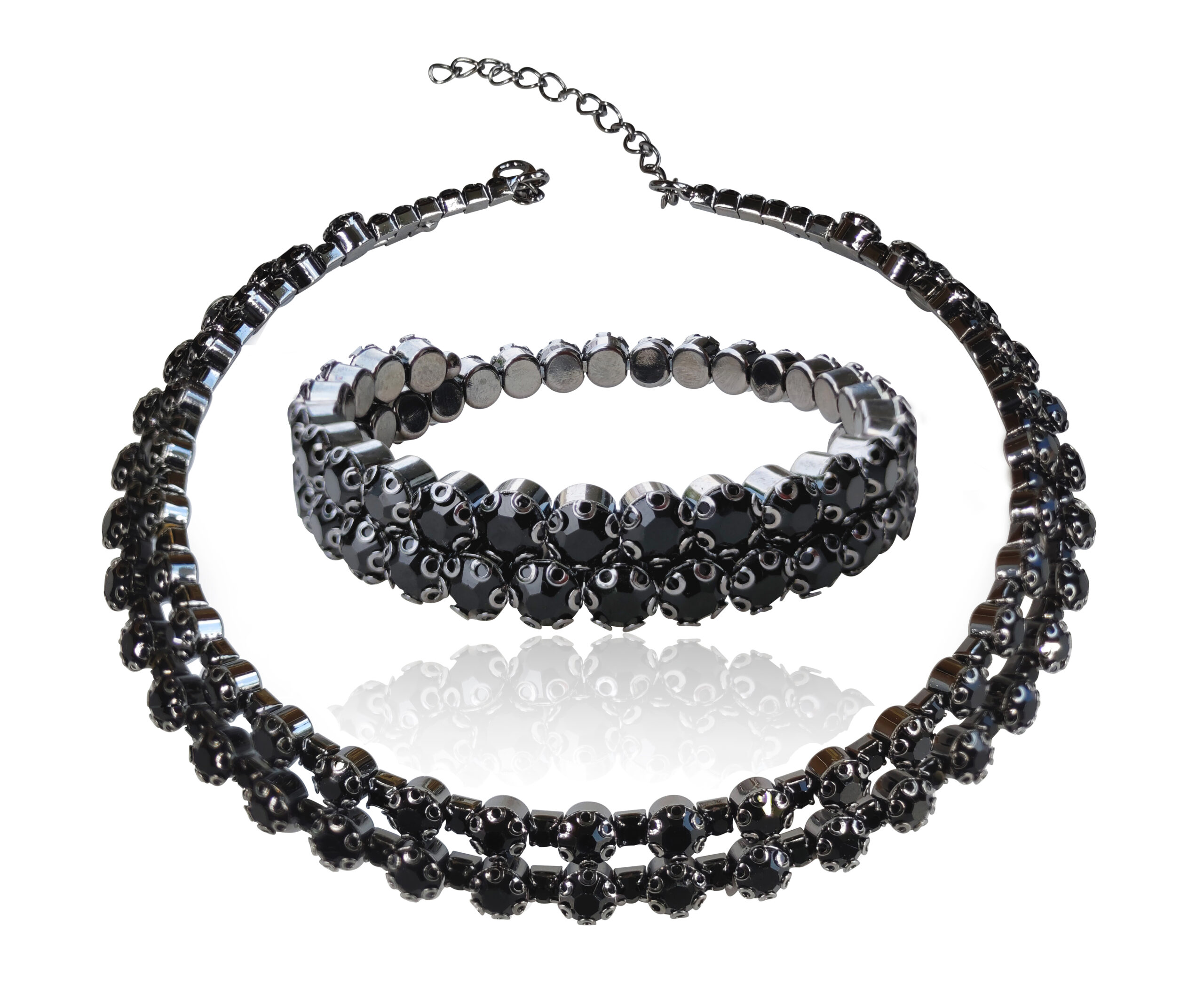 Necklace + Bracelet Set - Gold – GET JUNK'D