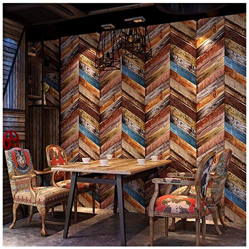 Wood Grain 3D Wallpaper Restaurant Cafe Clothing Store Background Wall  Paper  China Wall Paper Wallpaper  MadeinChinacom